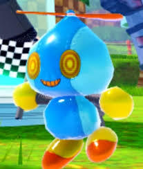 a pixelated image of omochao from the sonic series.